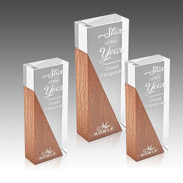 Wood Trophy Awards high quality